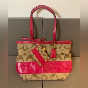Coach Purse & Card Holder Wristlet